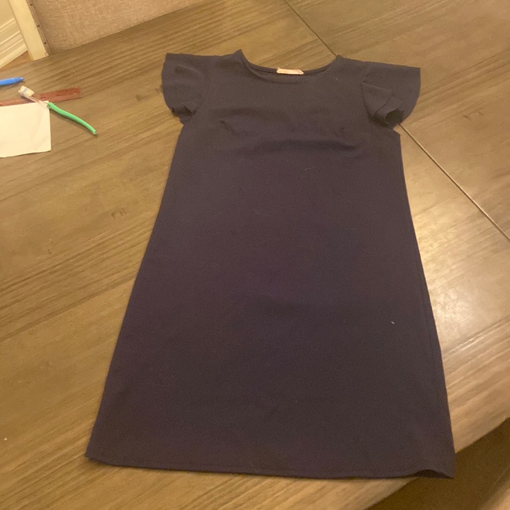 Navy blue dress